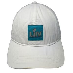 BD&A Baseball Cap White Blue One Size Super Bowl LIV NFL Strapback hat